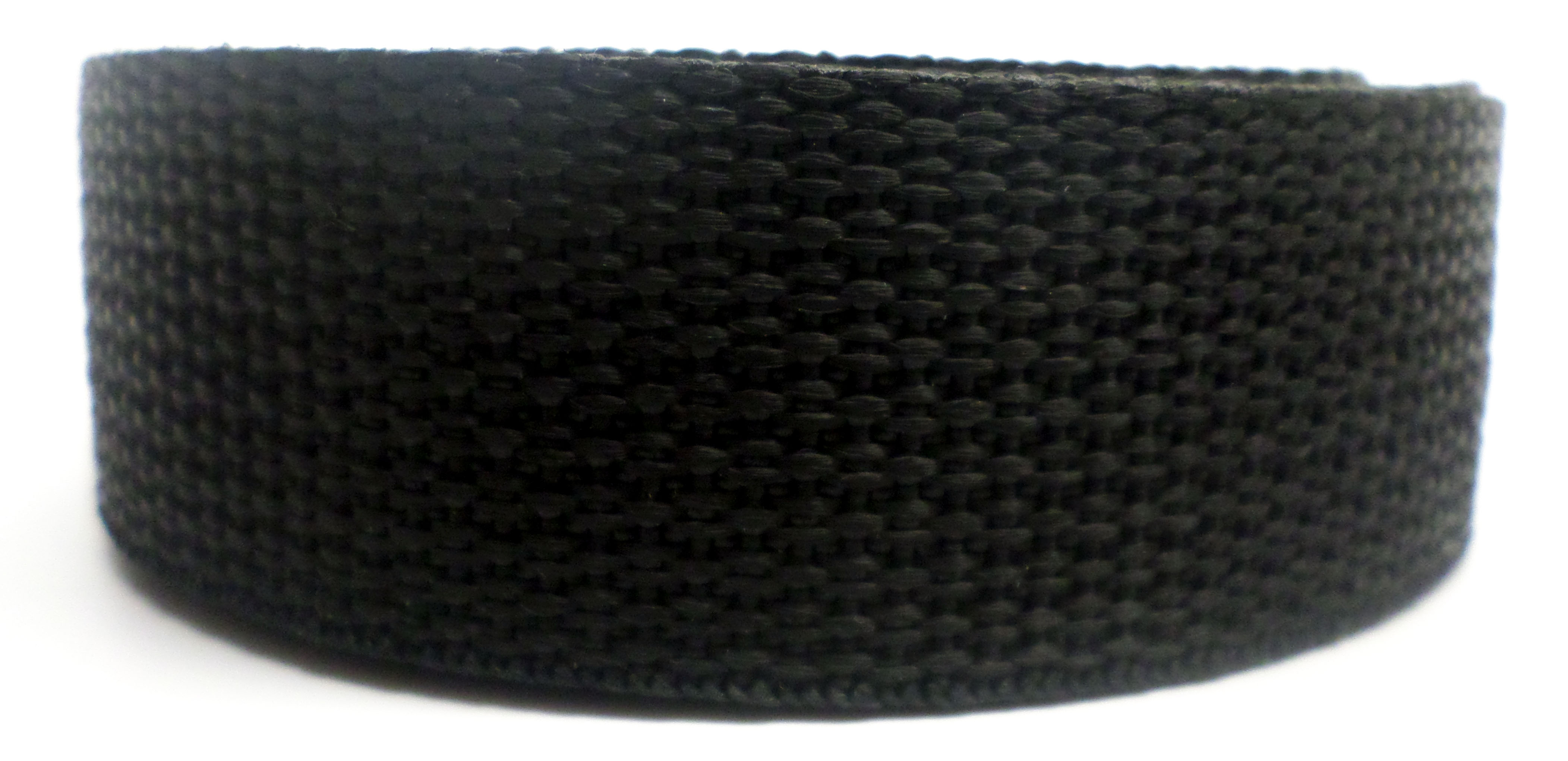 Spanband zwart op rol 10 mm 50 meter